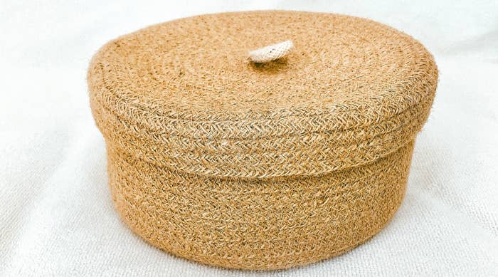 IKEA(イケア)のおすすめの収納アイテム「LJUNGAN ユンガン バスケット ふた付き」