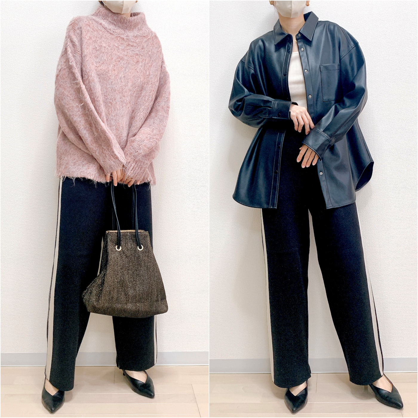 niko and…(ニコアンド)のおすすめボトムス「なめらかソフトニットパンツ」