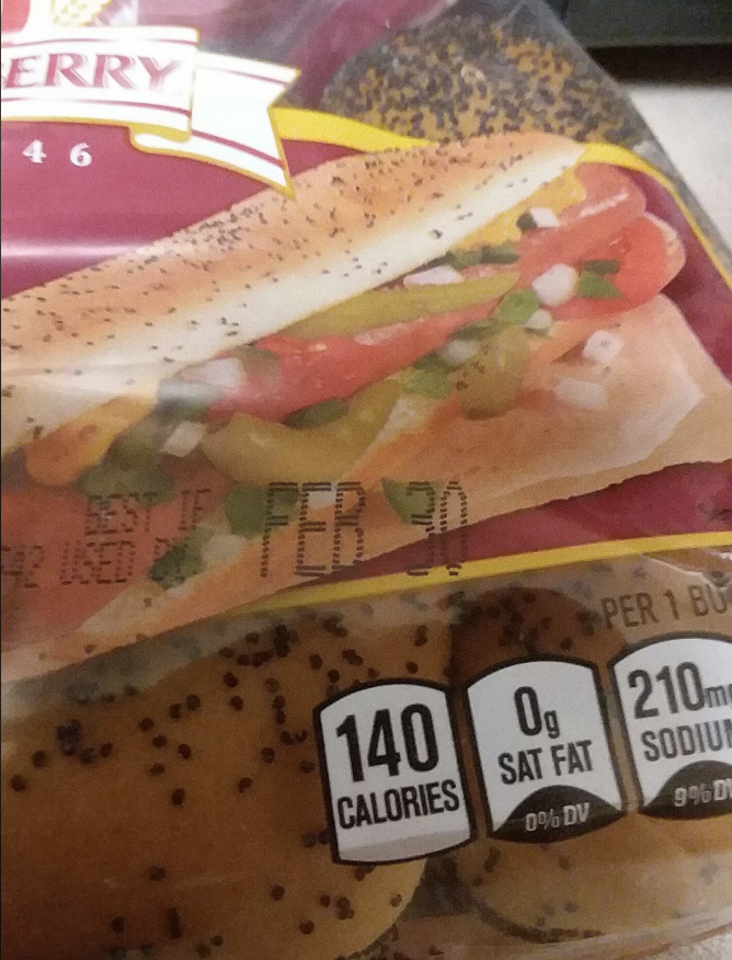 expiration date on a food item reads feb 30