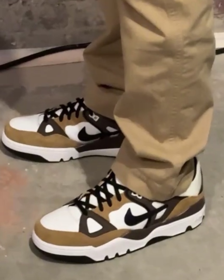 Nigo Wearing Nike Air Force 3 Low Escape