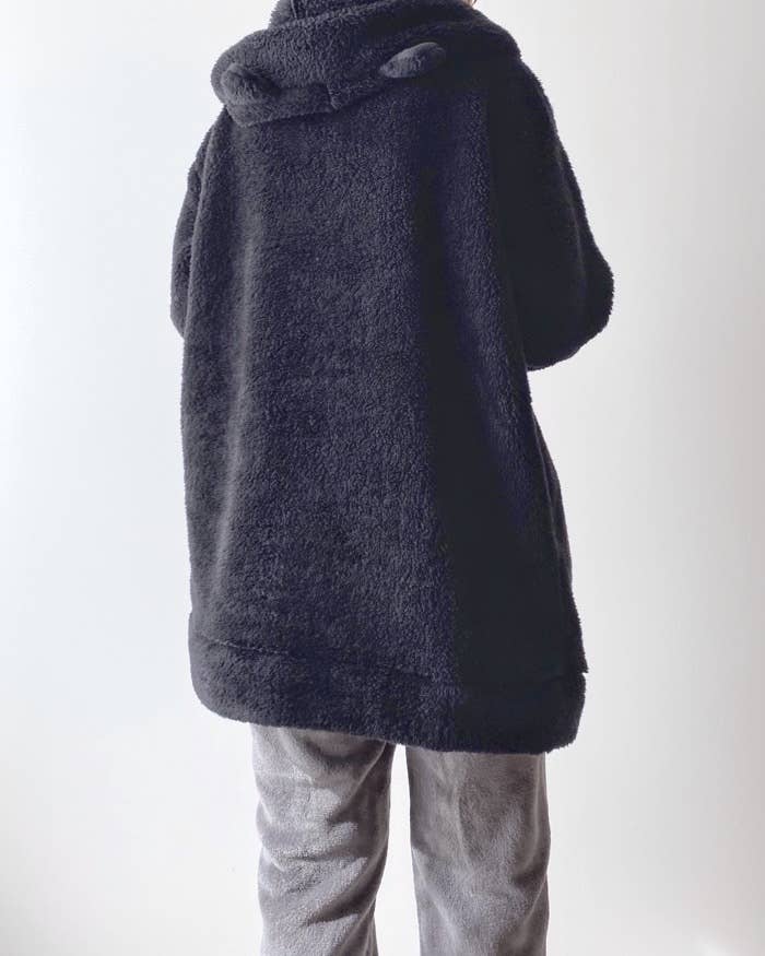 GUのオススメのパーカー「マシュマロフィールラウンジパーカ（長袖）（キャット）+E」