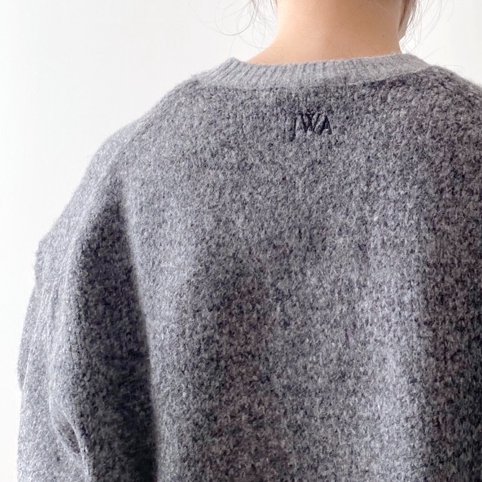 ユニクロのオススメのセーター「スフレヤーンカラーミックスクルーセーター（長袖）」