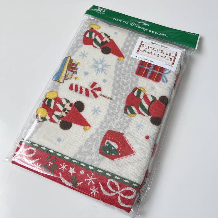 ディズニーランドのおすすめお土産「フェイスタオル」