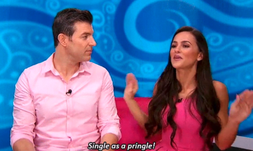person saying, single as a pringle