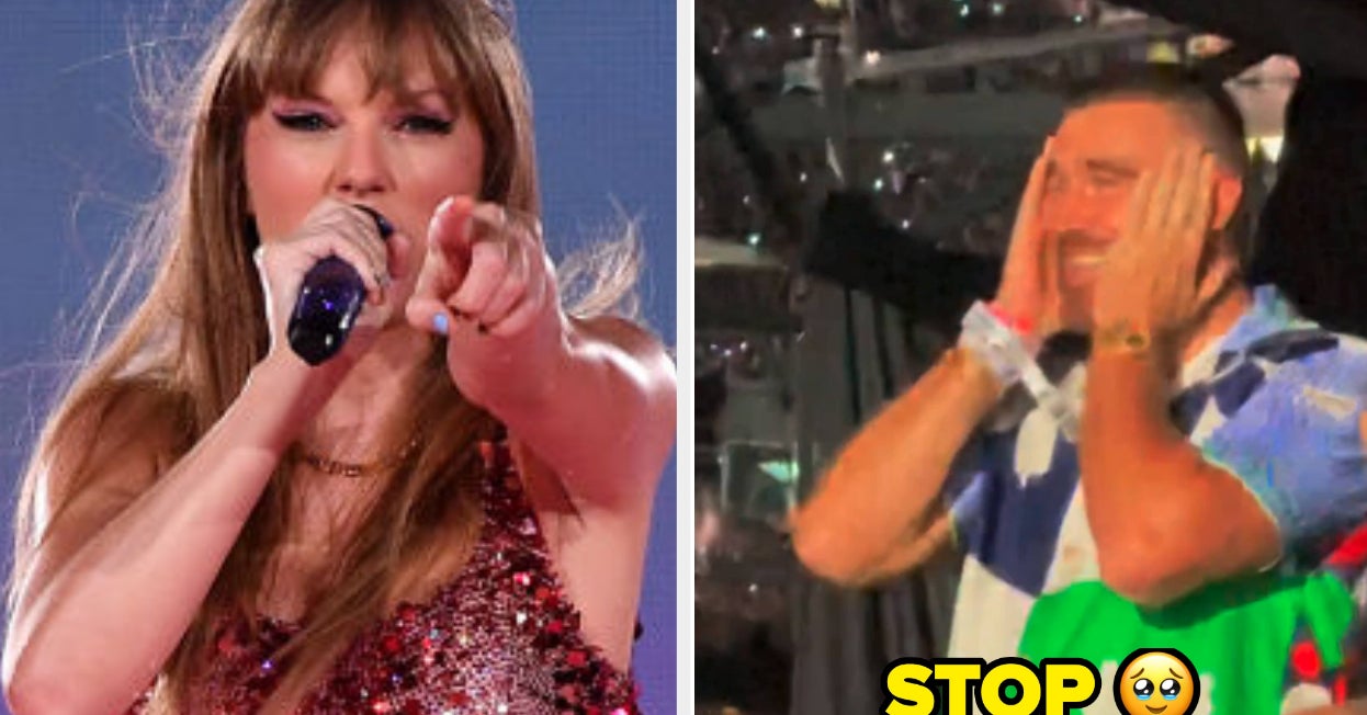 Taylor Swift And Travis Kelce Had The Cutest Interactions At Her Eras Tour In Argentina, And The Internet Is Obsessed