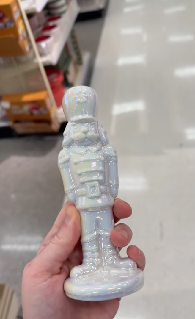 A tin solderâshaped ornament