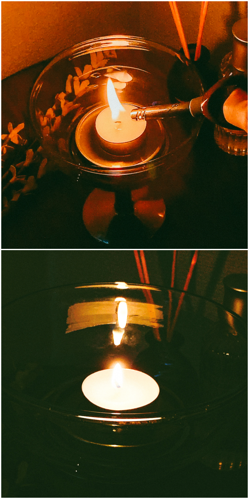 IKEA(イケア)のおすすめのインテリア「AROMATISK アロマティスク ティーライトホルダー スタンド付」