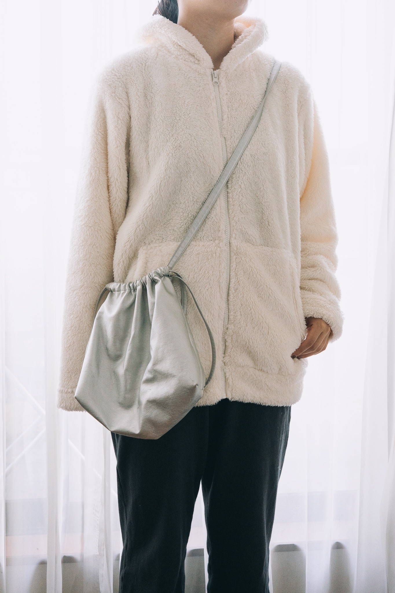 GUのオススメルームウェア「マシュマロフィールラウンジパーカ(長袖)+E(セットアップ可能)」