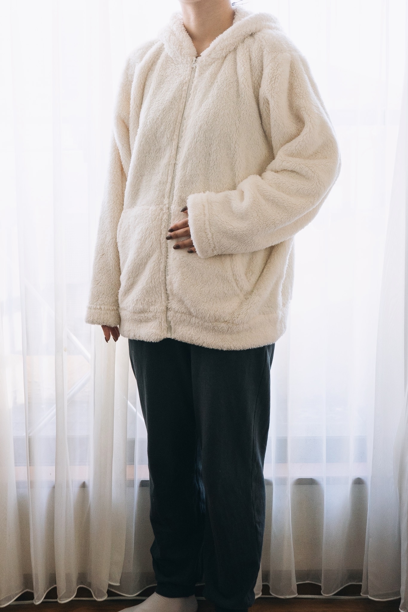 GUのオススメルームウェア「マシュマロフィールラウンジパーカ(長袖)+E(セットアップ可能)」