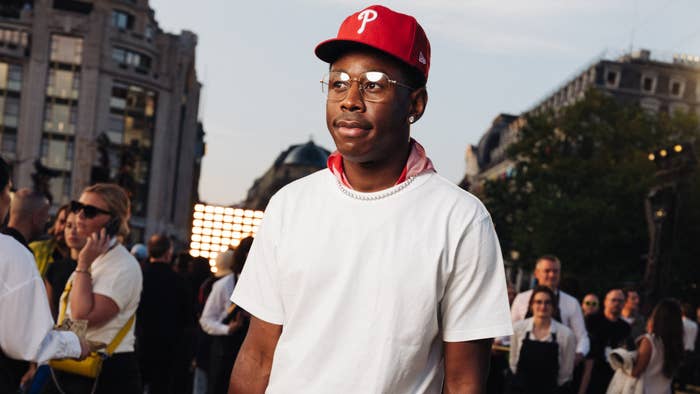 tyler the creator at louis vuitton event