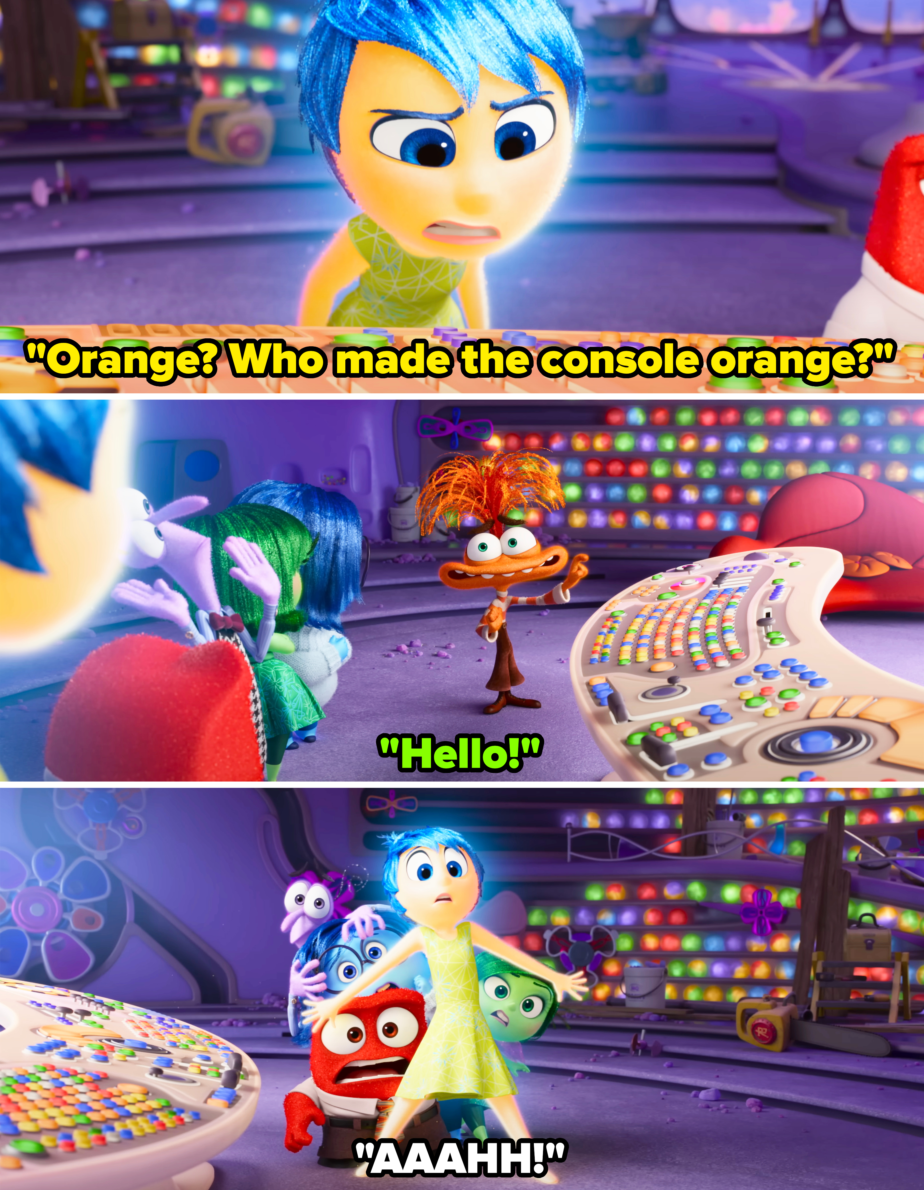 Screenshots from &quot;Inside Out&quot;