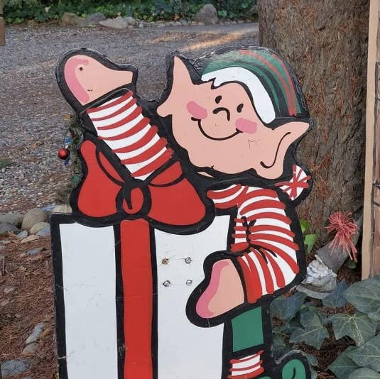What looks like an elf with a big penis