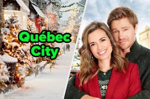 Québec City and "Write Before Christmas" cover.