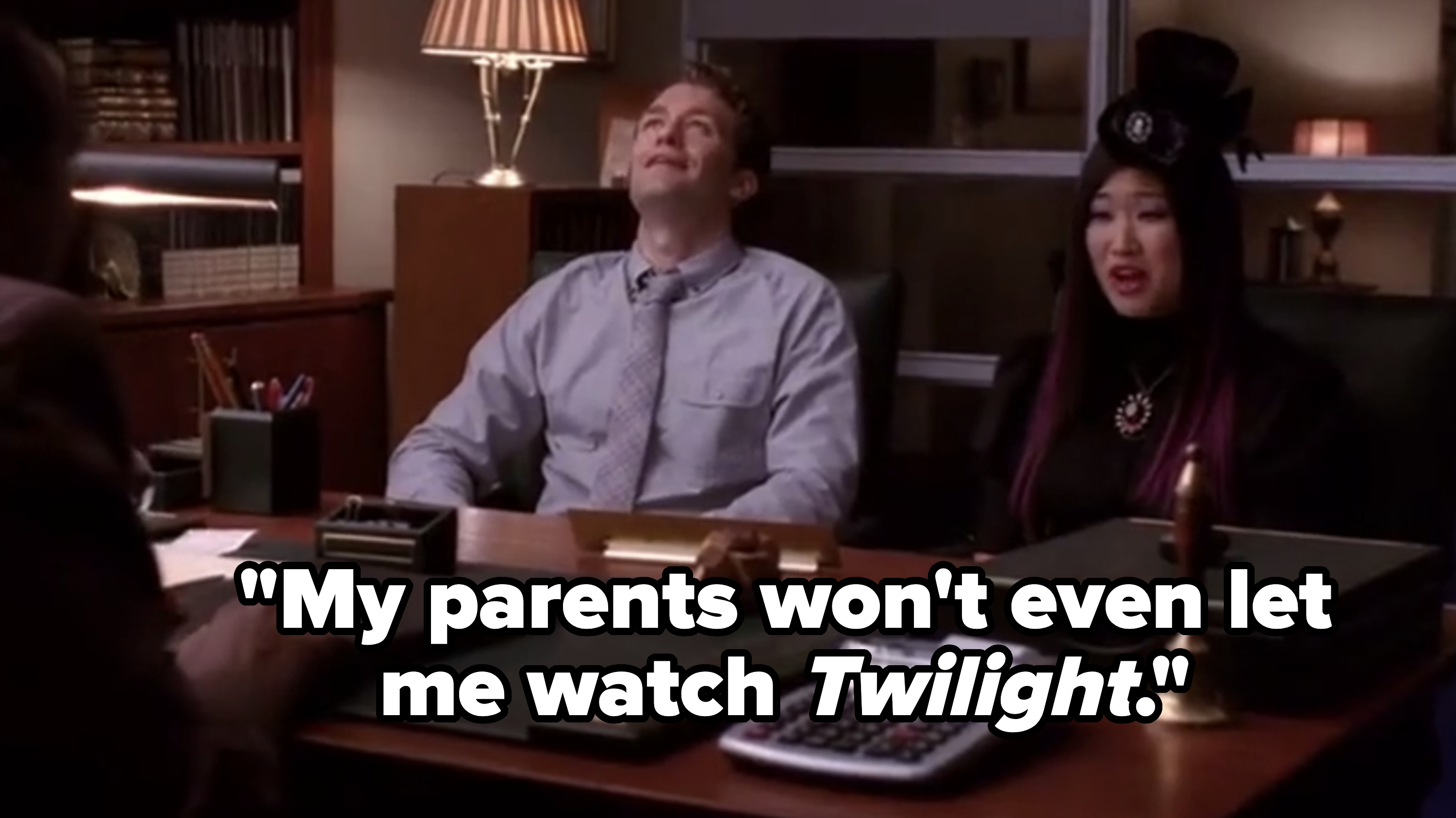 &quot;My parents won&#x27;t even let me watch Twilight.&quot;