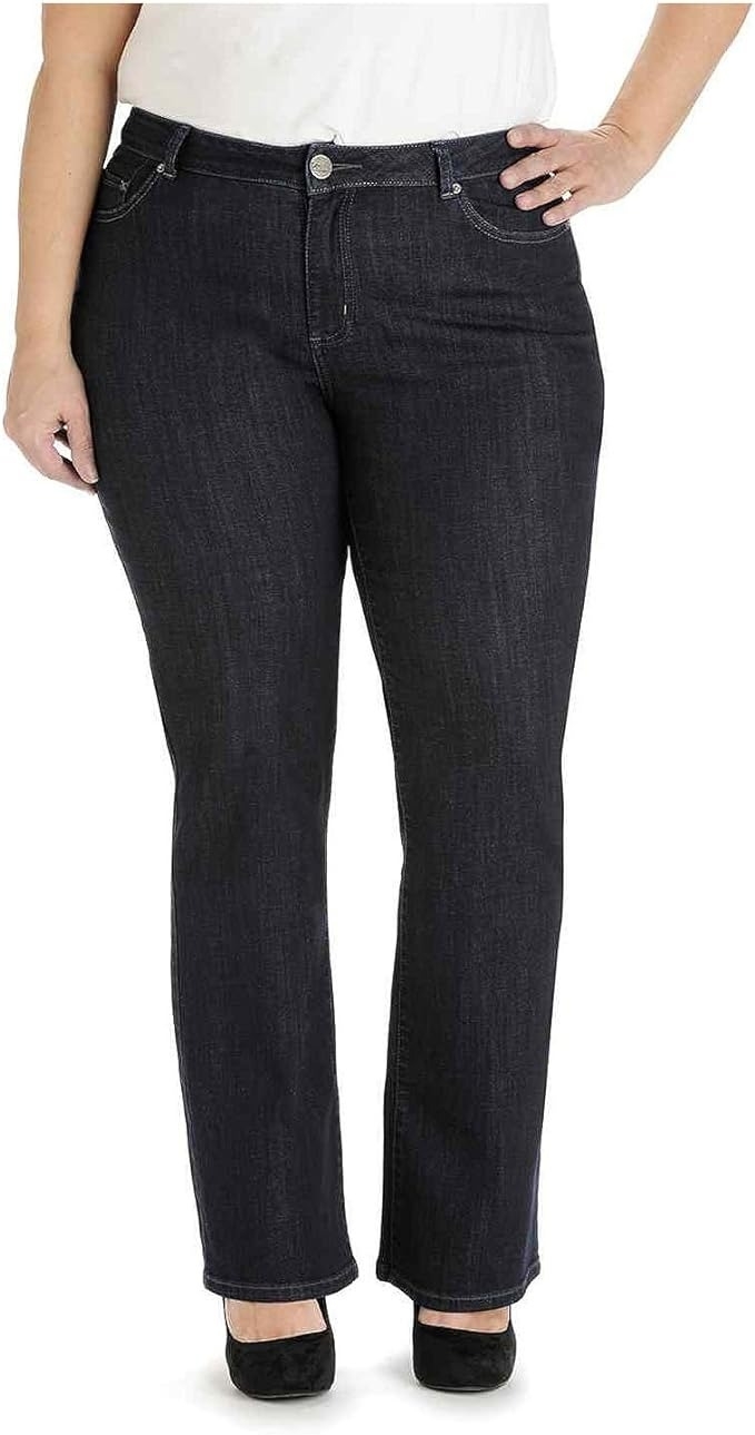 Lee comfort waist jeans best sale plus size