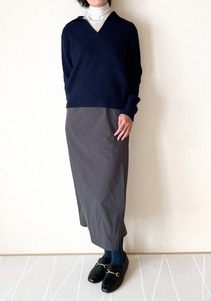 UNIQLO（ユニクロ）のオススメのトップス「ラプレミアムラムポロセーター（長袖）」