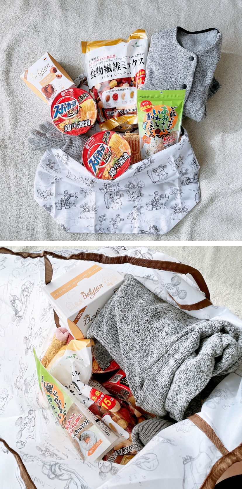 東京ディズニーリゾートのおすすめグッズ「ショッピングバッグ」