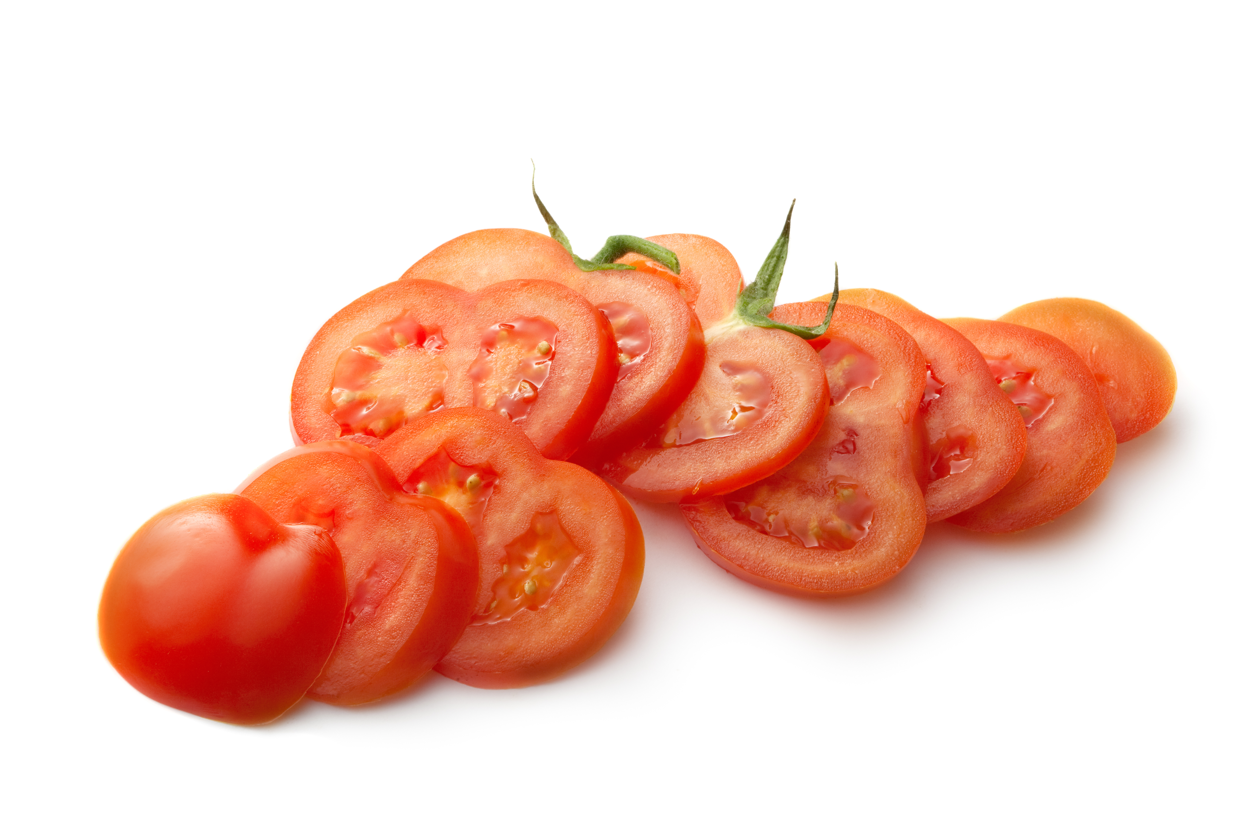 tomato cut into slices