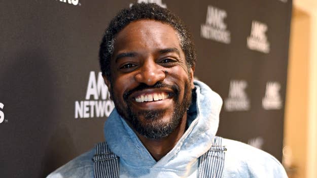 andre 3000 on the red carpet