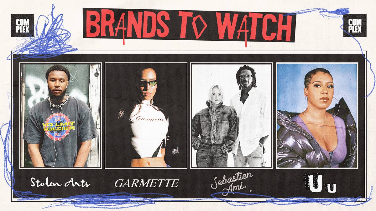 ComplexCon's 2023 'Brands to Watch' space will feature Garmette, Sebastien Ami, ADW, and Stolen Arts as emerging brands to shop from.