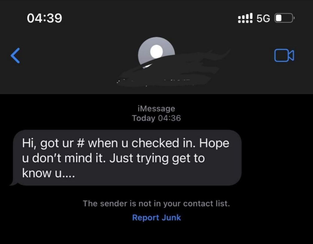 "Just trying to get to know u…."