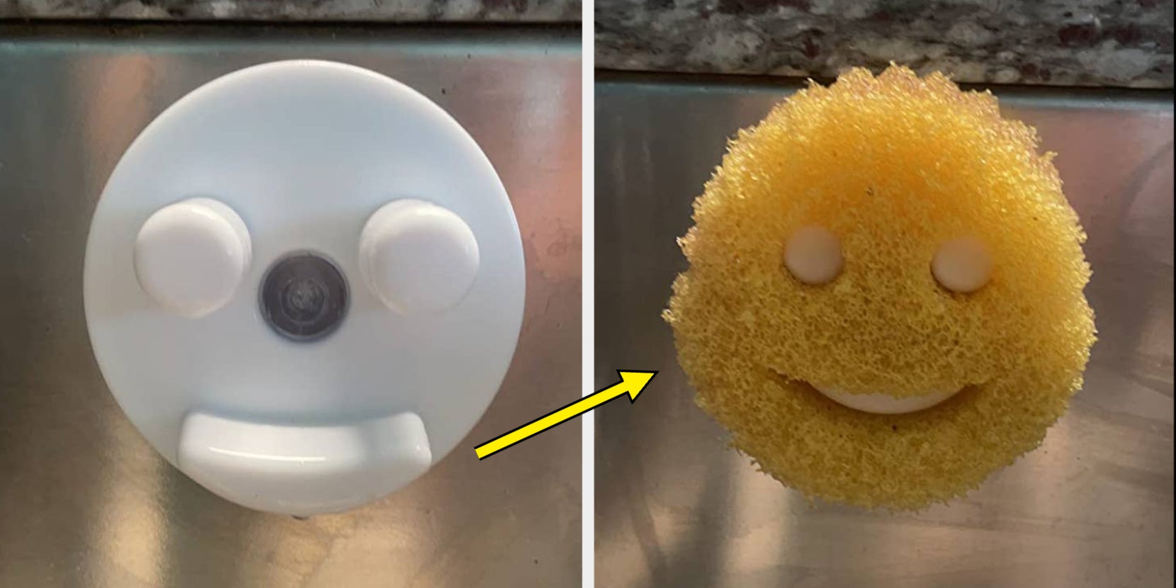 Scrub Daddy Sponge Holder - Daddy Caddy - Suction Sponge Holder for Smiley  Face Sponge , Non-Slip S - Bath & Body