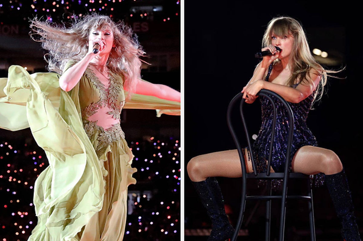 Taylor Swift Wows In Sequin Bodysuit For First 'Eras Tour' Show