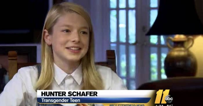 Hunter Schafer on the news