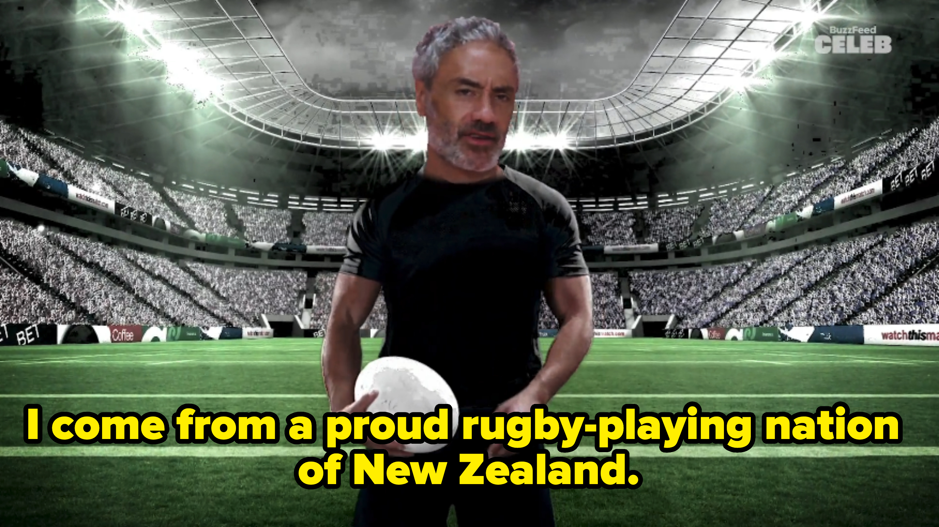 &quot;I come from a proud rugby-playing nation of New Zealand&quot;