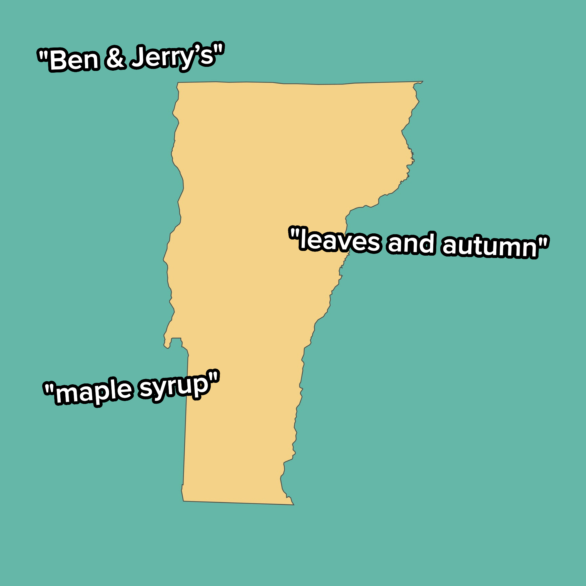 Vermont outline
