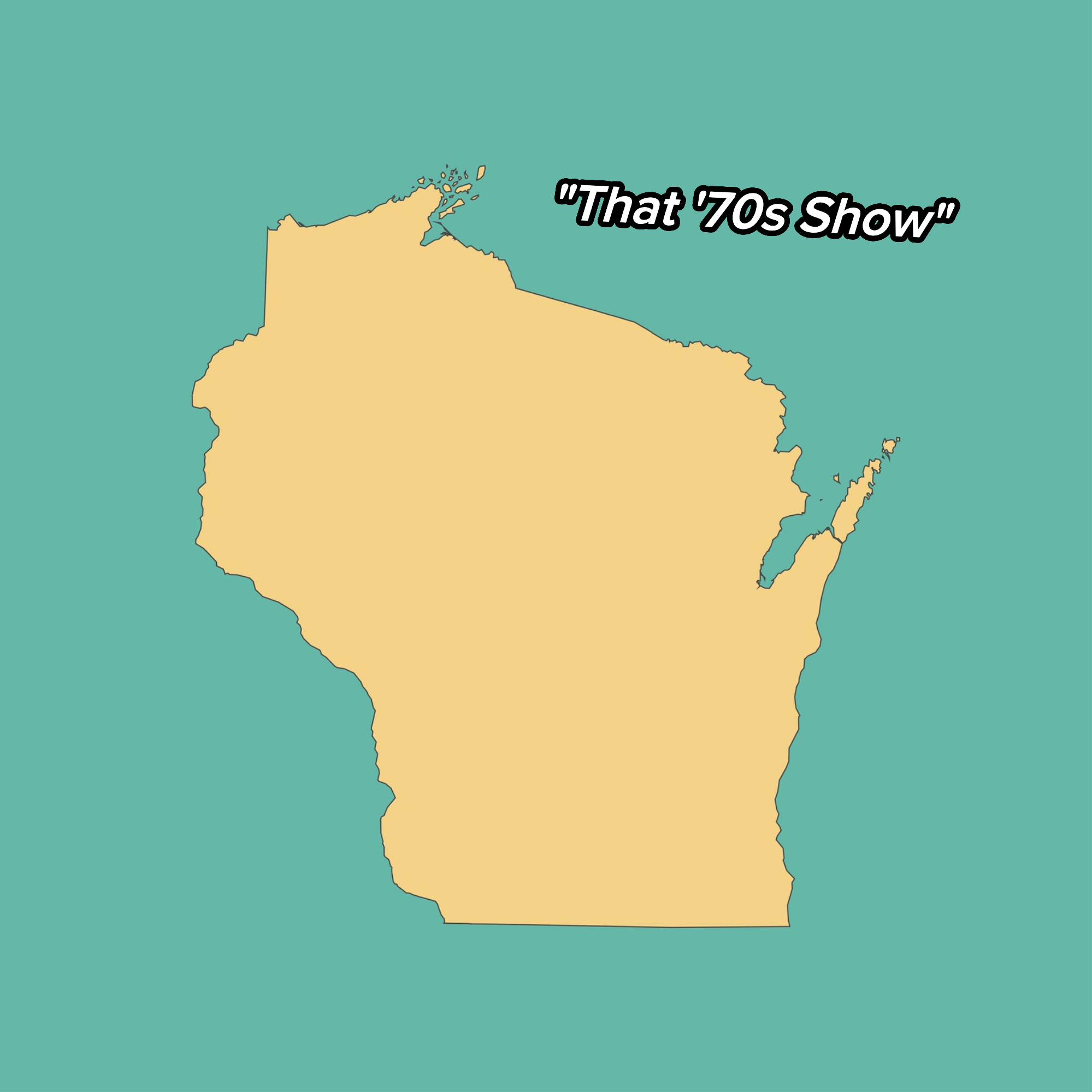 Wisconsin outline