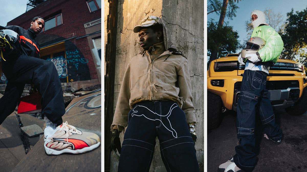 The rapper and newly appointed creative director for Puma x F1 is set to launch his inaugural capsule collection for the brand this week.