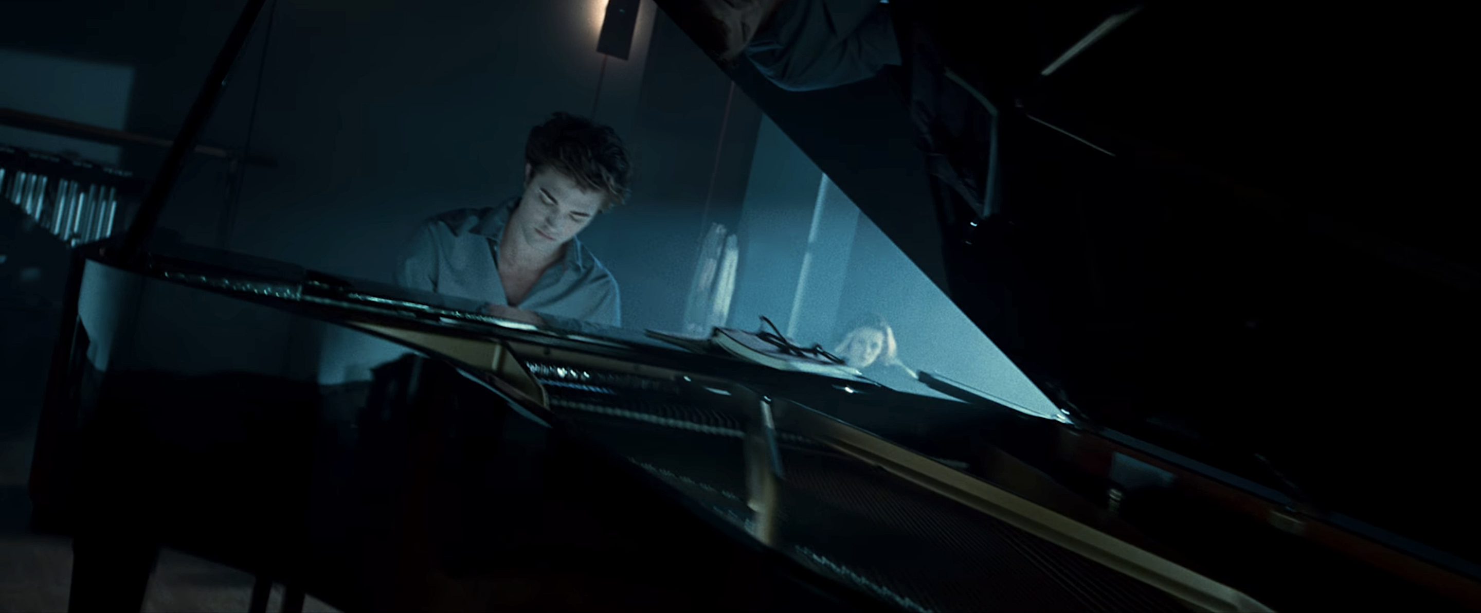 Edward playing the piano