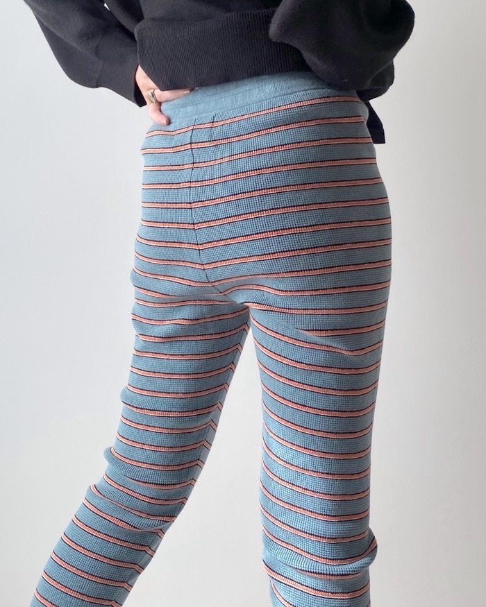 GU(ジーユー)のおすすめのファッションアイテム「ワッフルニットレギンスパンツ beautiful people +X」