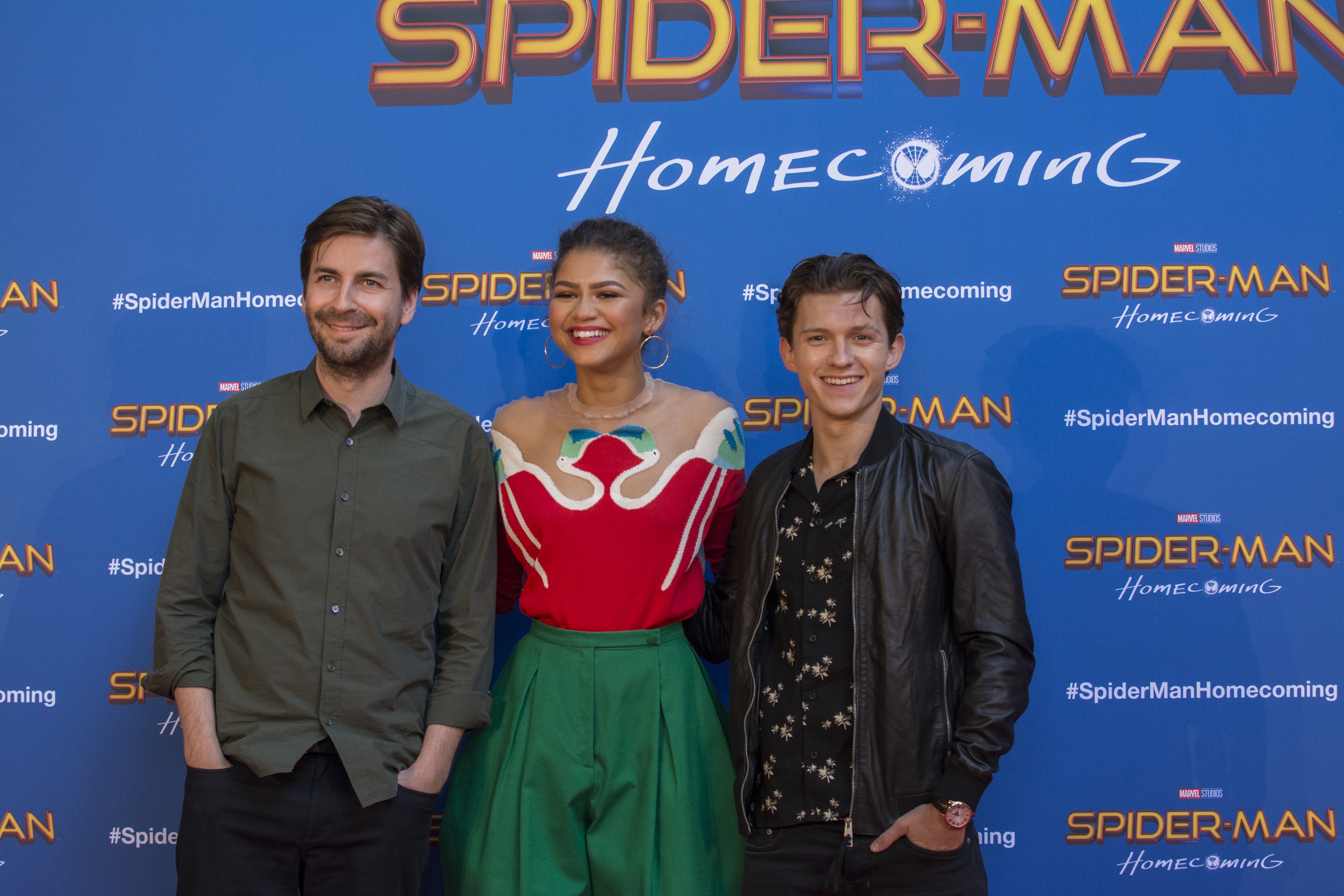 The cast of Spider-Man