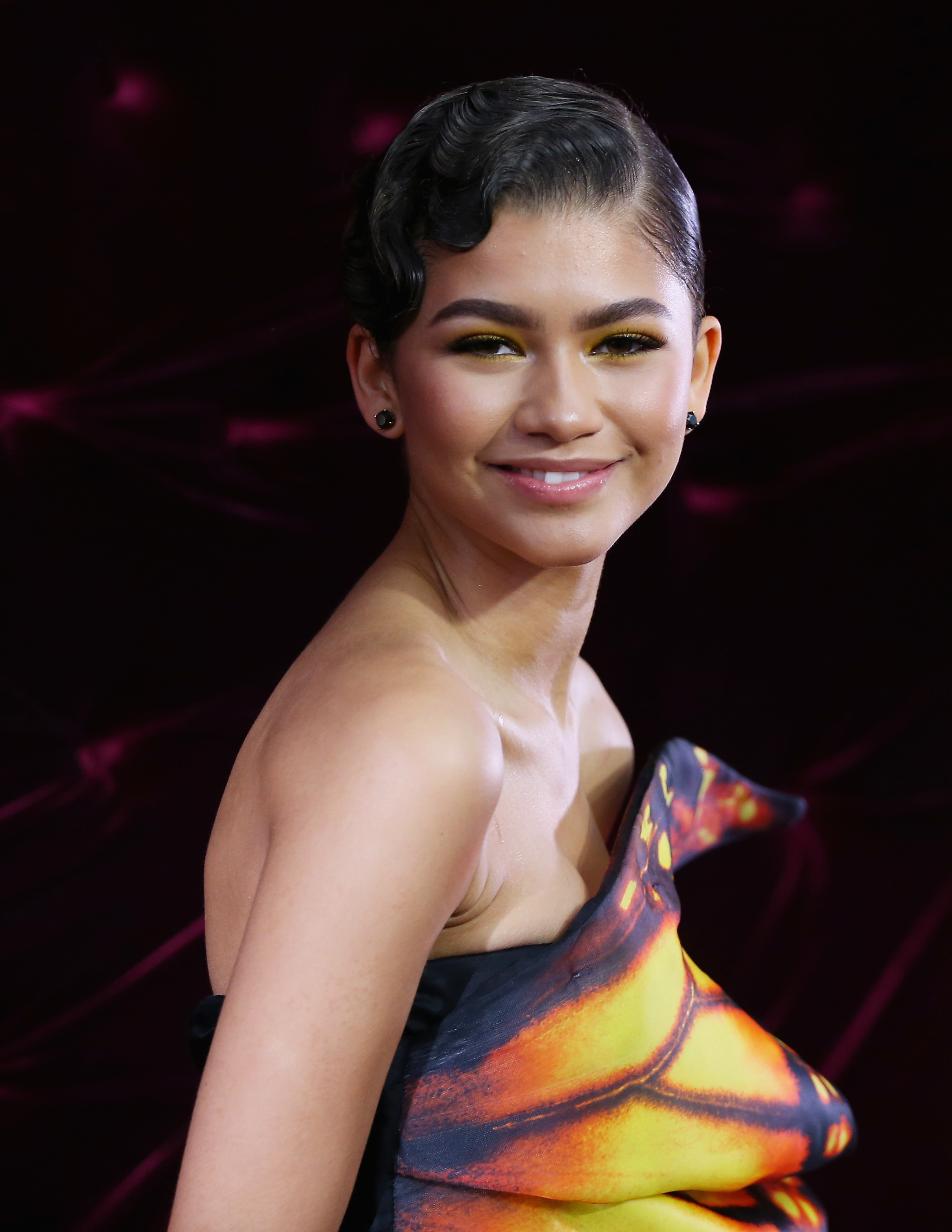 Closeup of Zendaya