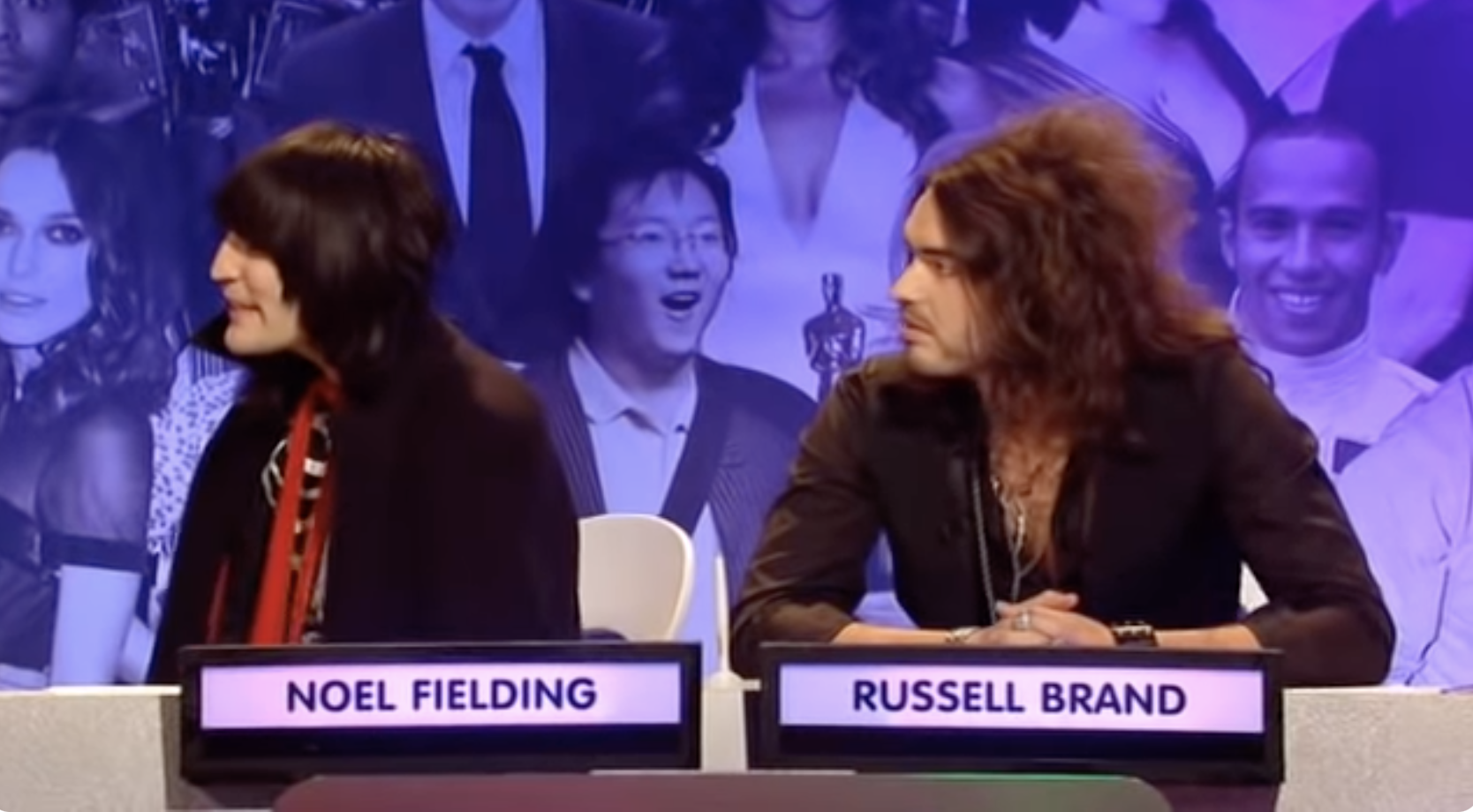 Closeup of Noel and Russell