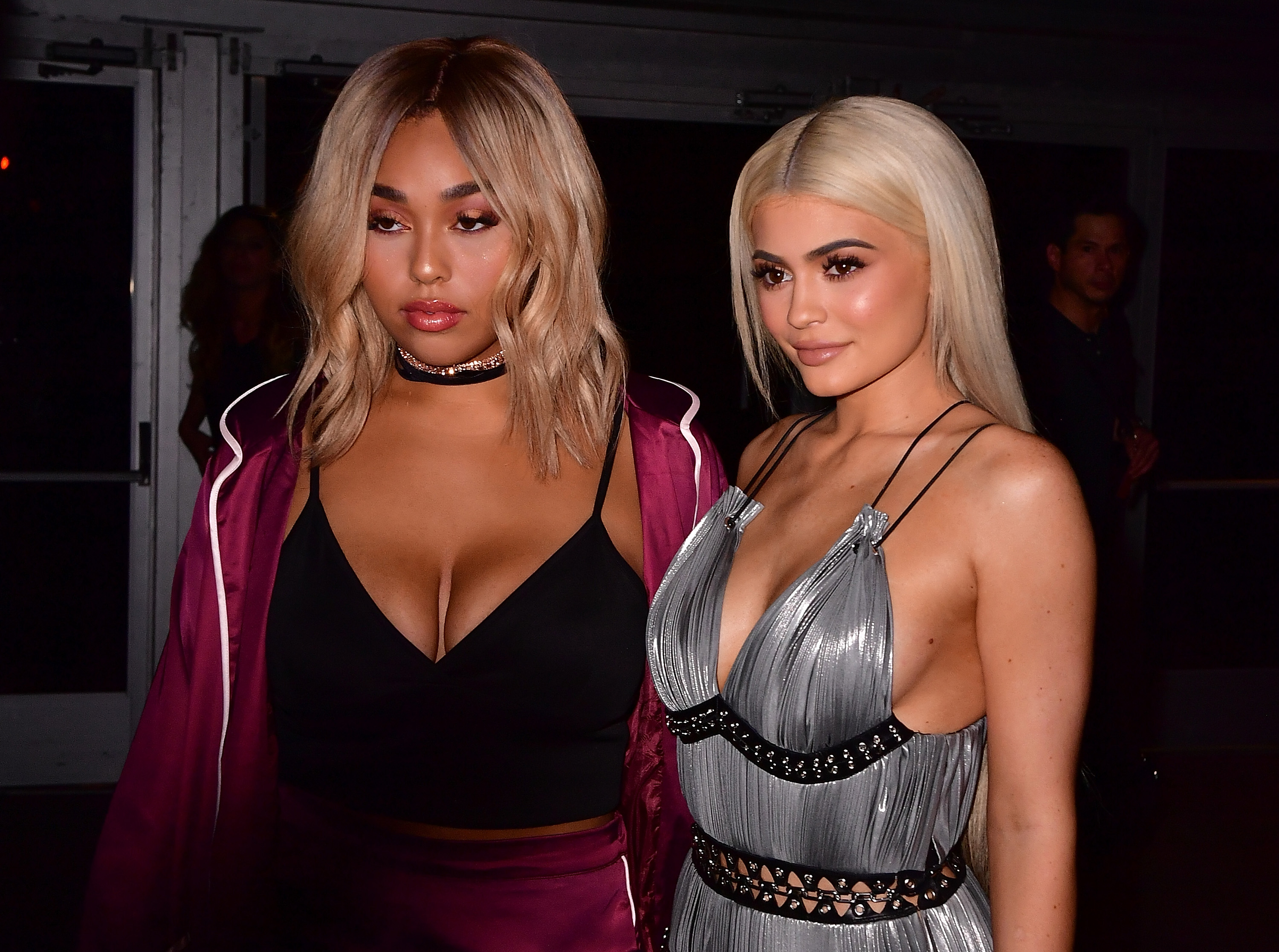 Close-up of Jordyn and Kylie