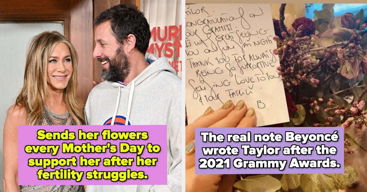 13 Sweet, Surprising, And Just Downright Wholesome Reasons Celebs Have Sent Flowers To Other Celebs 13 Sweet, Surprising, And Just Downright Wholesome Reasons Celebs Have Sent Flowers To Other Celebs