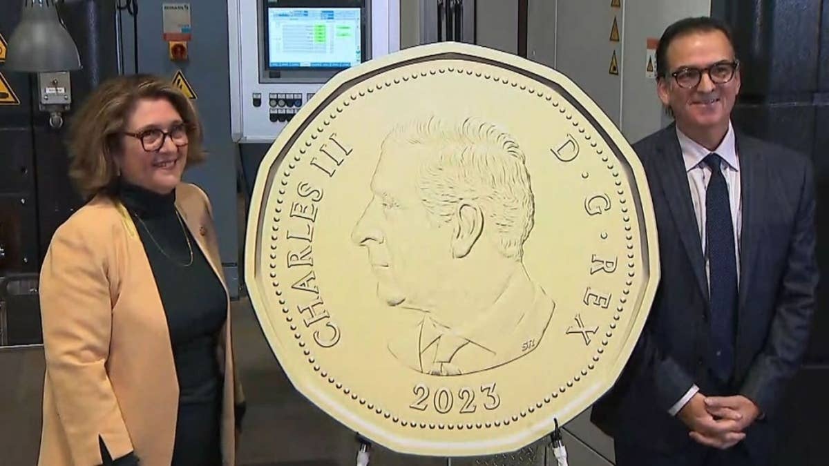 Lots of people on the Internet joked that the unveiled coin was far too big for normal use.