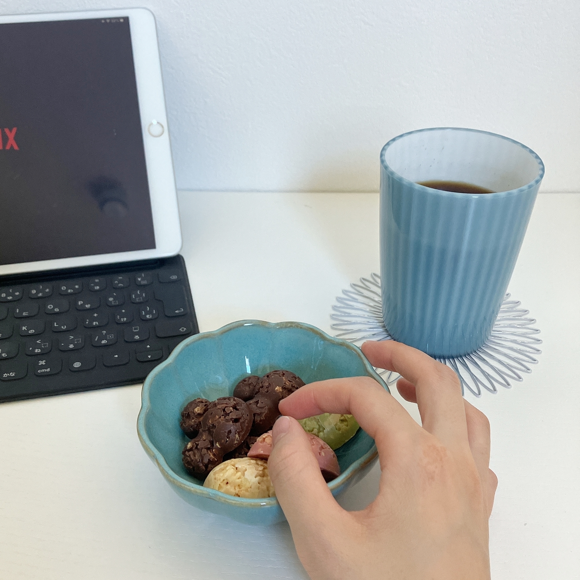 Seria(セリア)のおすすめ食器「浅ボウル かりん」