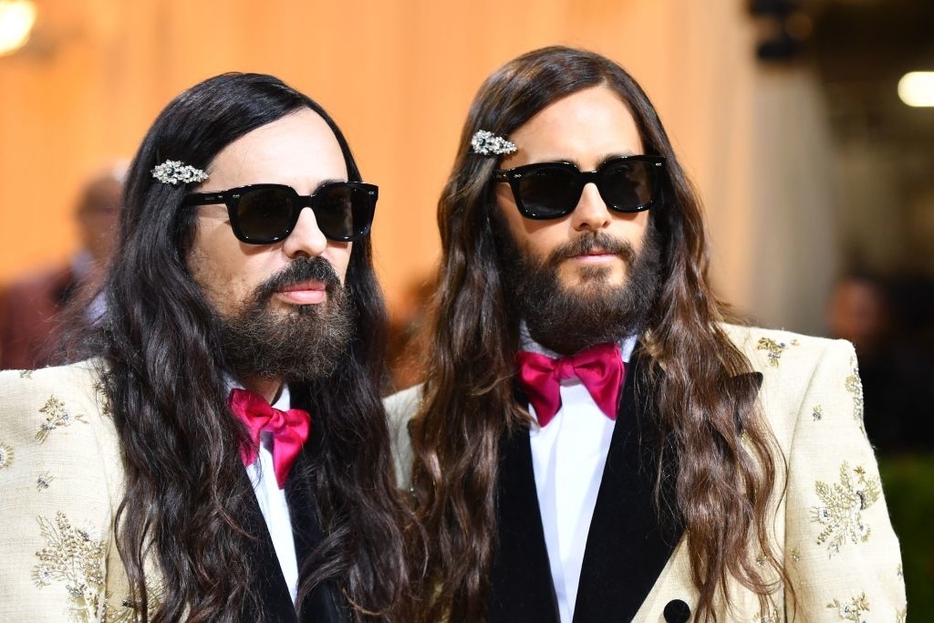Close-up of Jared and Alessandro in sunglasses