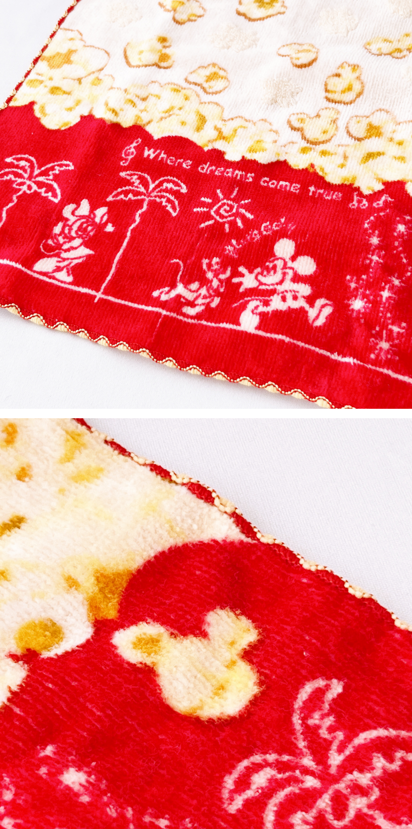 東京ディズニーリゾートのおすすめグッズ「ミニタオル」