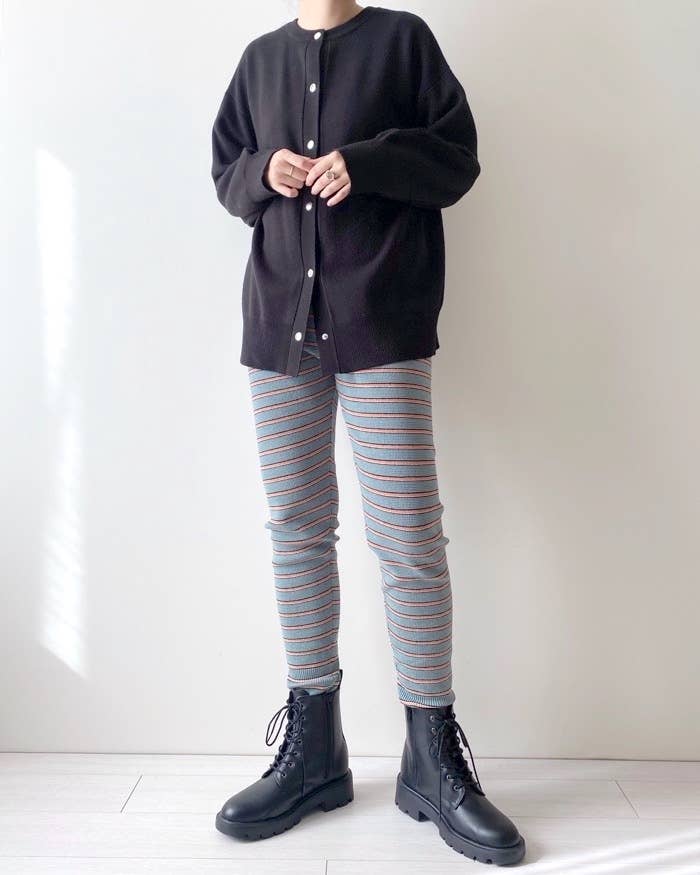 GU(ジーユー)のおすすめのファッションアイテム「ワッフルニットレギンスパンツ beautiful people +X」