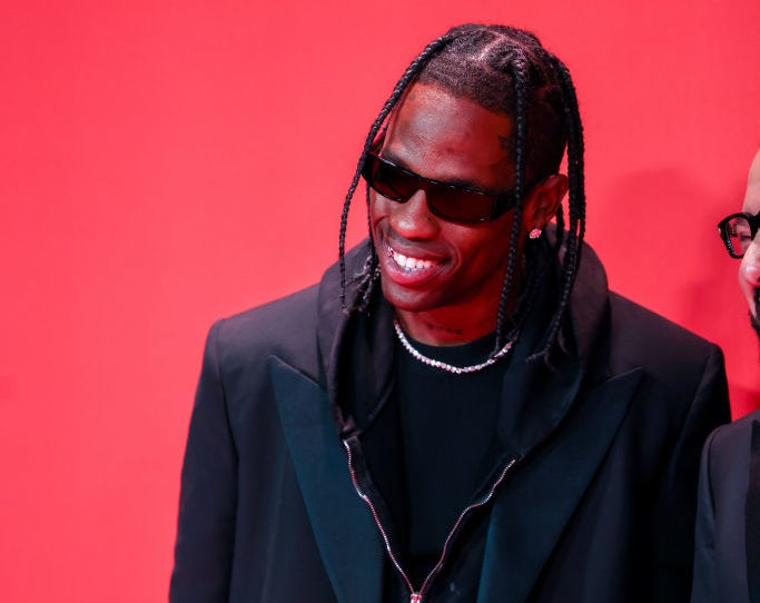 Close-up of Travis smiling