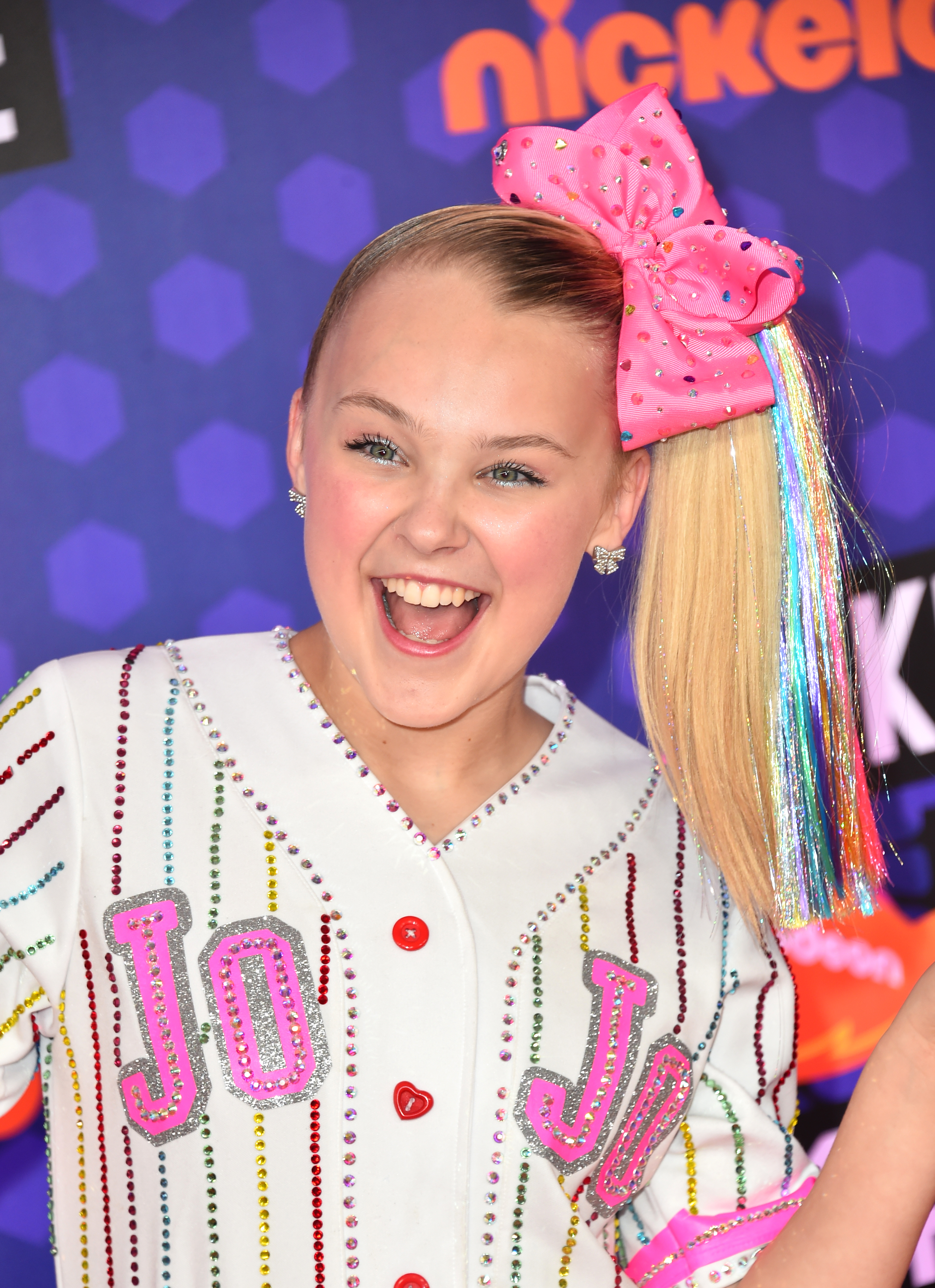 Closeup of JoJo Siwa