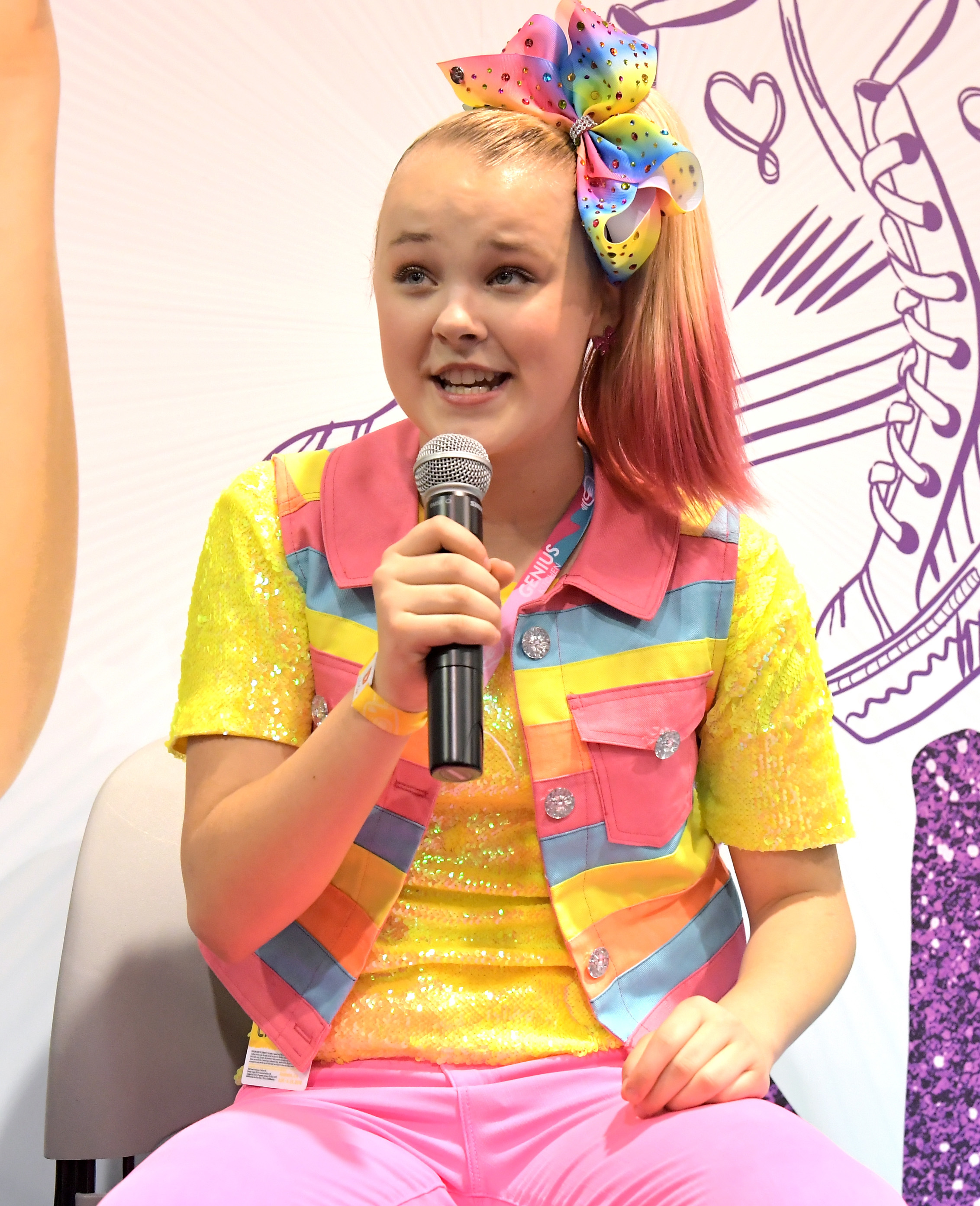 Closeup of JoJo Siwa