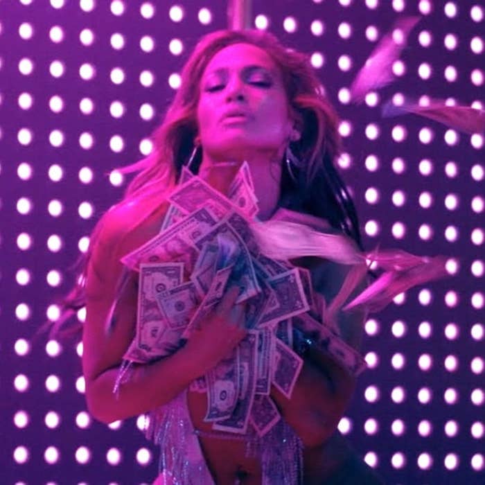 Jennifer Lopez in "Hustlers"