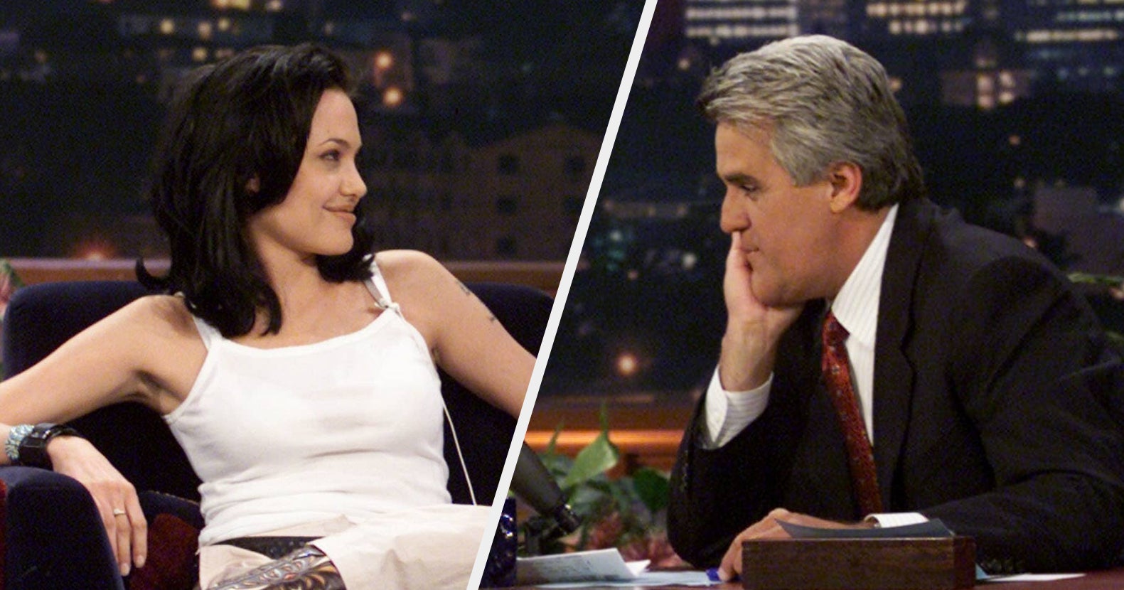 A Clip Of Angelina Jolie Confronting Jay Leno Over Incest Jokes Has Resurfaced, And It’s The Coolest Thing You’ll See All Day
