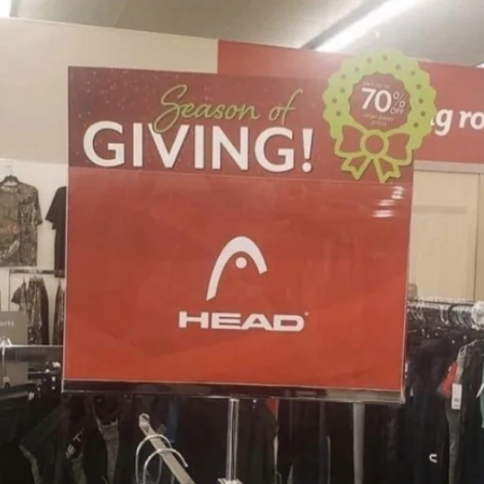 &quot;Season of giving! Head&quot;
